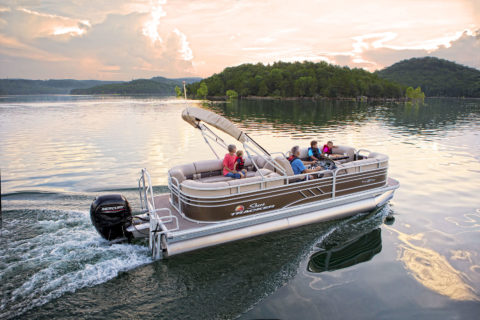 2020 Sun Tracker Party Barge 22 Dlx