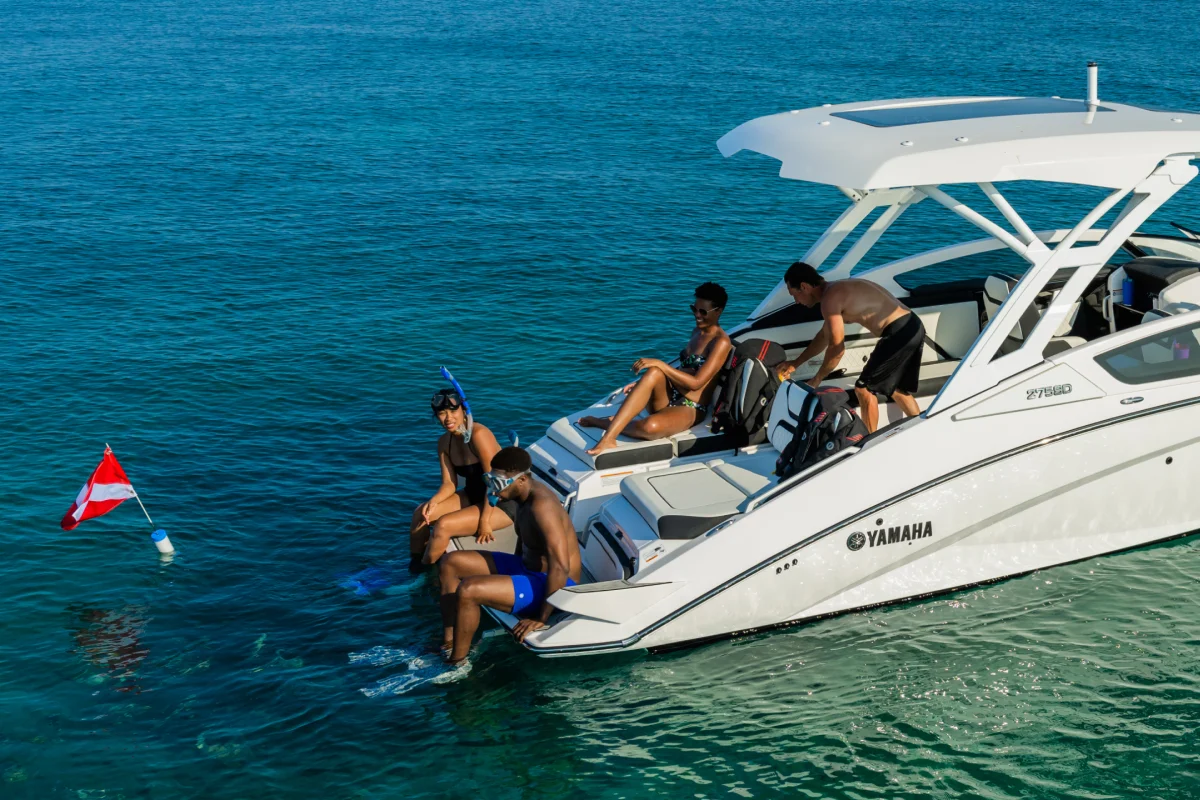 Yamaha Boats boats at Grand Pointe Marina